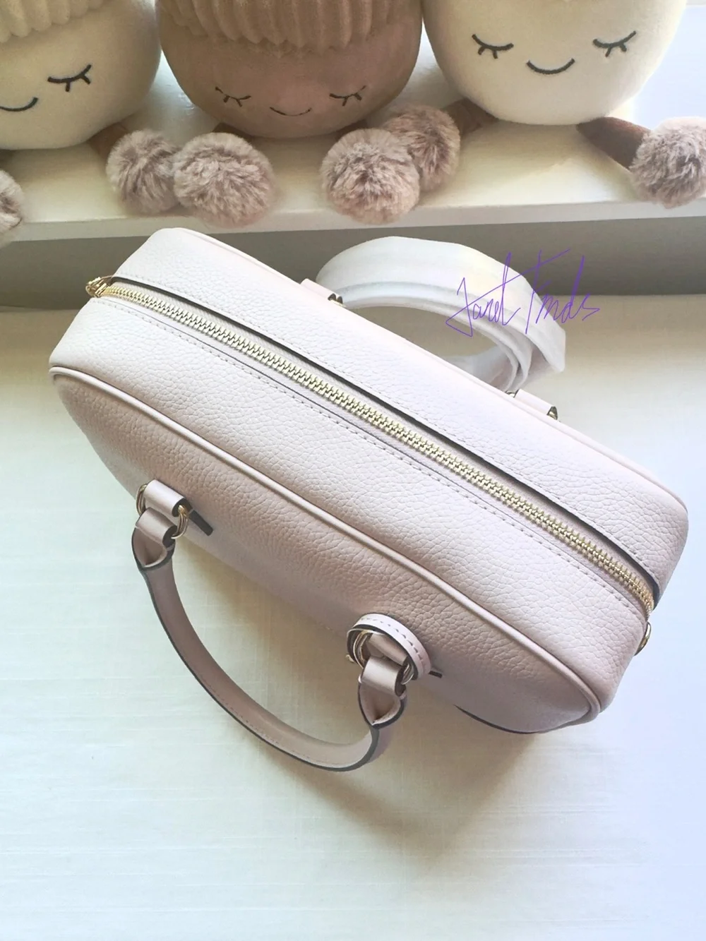 NWT 🌸 Michael Kors Thompson Pebbled Leather Satchel
